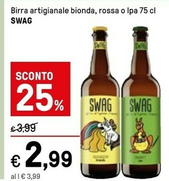 Iper La Grande Swag Birra Artigianale offerta