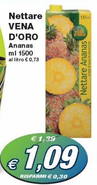 Prix Quality Vena d'Oro Nettare 1500 ml offerta