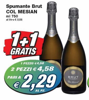 Col Mesian Spumante Brut 750 ml