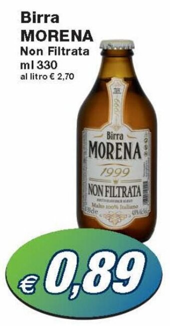 Prix Quality Morena Birra 330 ml offerta