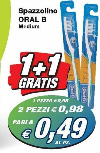 Prix Quality Oral B Spazzolino offerta
