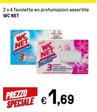 Iper La Grande Wc Net 2 O 4 Tavolette Wc Profumazioni offerta
