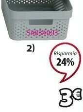 JYSK Cesto Infinity offerta