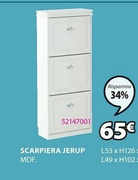 JYSK Scarpiera Jerup offerta