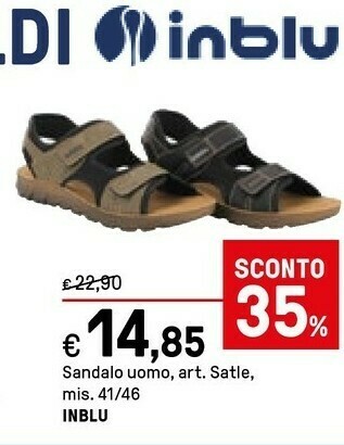 Inblu Sandalo Uomo