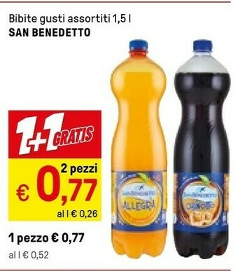 Iper La Grande San Benedetto Chinotto 1500 G(ml) offerta