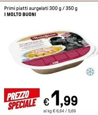 Iper La Grande I Molto Buoni Primi Piatti Surgelati offerta
