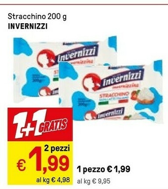 Iper La Grande Invernizzi Stracchino 200 G(ml) offerta