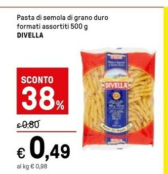 Iper La Grande Divella Pasta Di Semola offerta