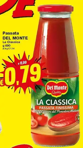 Prix Quality Dal monte Passata Di Pomodoro 690 G(ml) offerta