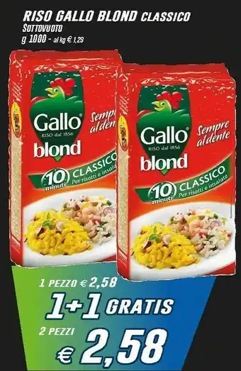 Prix Quality Gallo Riso Blond 1000 G(ml) offerta