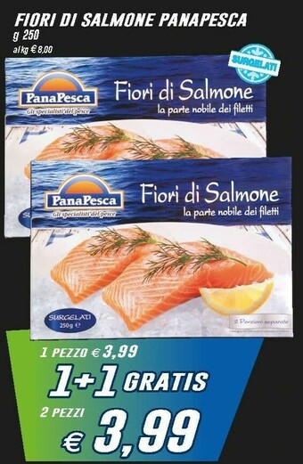 Prix Quality Pana pesca Fiori Di Salmone 250 G offerta