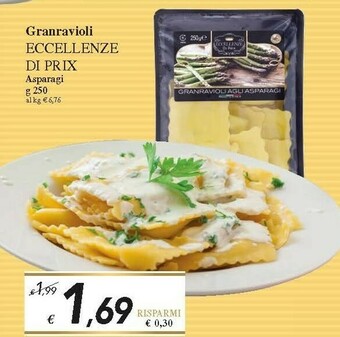 Prix Quality Eccellenze Di Prix Granravioli Agli Asparagi 250 G offerta