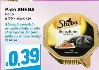Prix Quality Sheba Cibo per gatti offerta