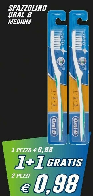 Prix Quality Oral b Spazzolino Medium offerta