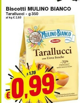 Prix Quality Mulino Bianco Biscotti Mulino bianco offerta