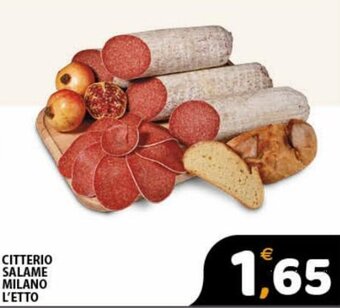 Premium Supermercati Citterio Salame Milano l'etto offerta