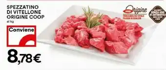 Coop Coop Spezzatino Di Vitellone offerta