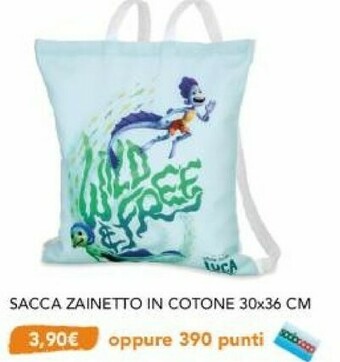Coop Coop Sacca Zainetto In Cotone offerta