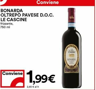 Coop Le cascine Vino rosso offerta