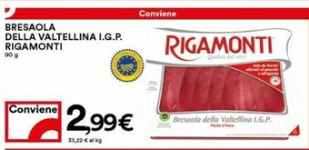 Coop Valtellina Bresaola offerta