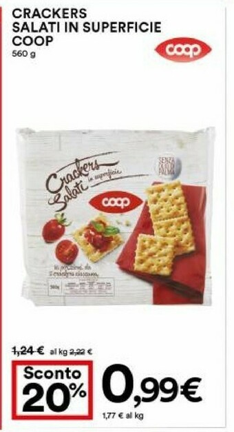 Coop Crackers offerta