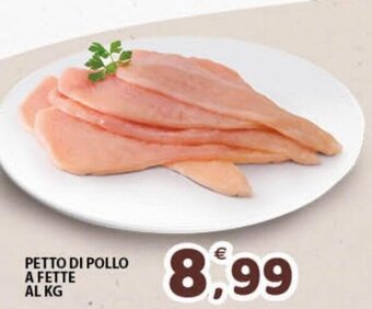 Premium Supermercati Petto di Pollo a Fette al kg offerta