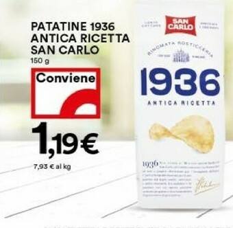 Coop San Carlo Patatine fritte offerta