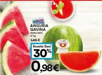 Coop Coop Anguria Gavina Senza Semi offerta