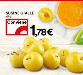 Coop Coop Susine Gialle offerta