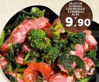 Premium Supermercati Salsiccia di Maiale con Provola e Friarielli al kg offerta