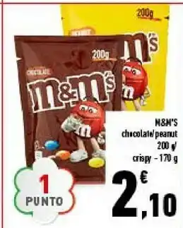 Conad Superstore M&m's Chocolate Peanut offerta