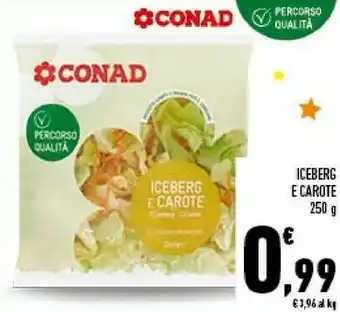 Conad Superstore Conad - Iceberg E Carote 250 G(ml) offerta