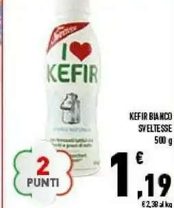 Conad Superstore Kefir Sveltesse Bianco offerta