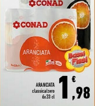 Conad Superstore Conad - Aranciata offerta