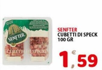 Premium Supermercati Senfter Cubetti di Speck 100 gr offerta