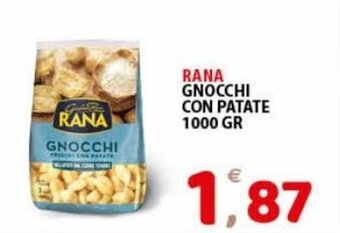 Premium Supermercati Rana Gnocchi con Patate 1000 gr offerta