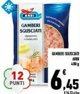 Arbi Gamberi Sgusciati 400 G(ml)