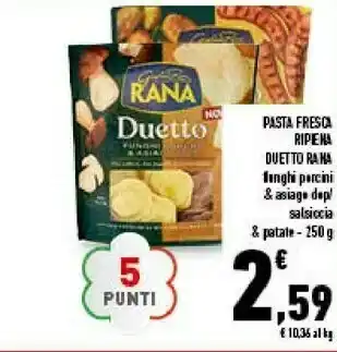Conad City Rana Giovanni - Duetto Asparagi In Pezzi Parmigiano Reggiano 250 G(ml) offerta