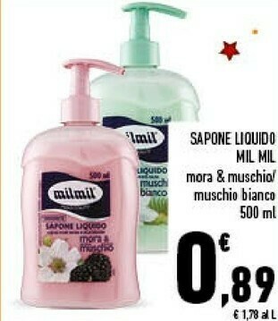 Conad Superstore Dove 8717163097700 Sapone Sapone Liquido 500 Ml 1 Pezzo(i) offerta