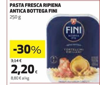 Coop Pasta fresca ripiena antica bottega fini offerta
