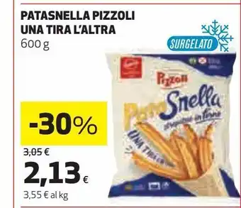 Coop Patasnella pizzoli una tira l'altra offerta