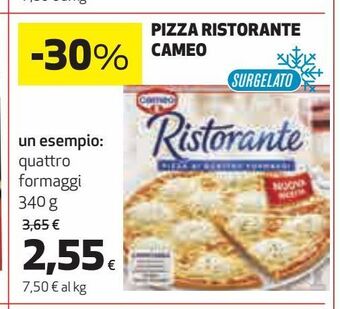 Coop Pizza ristorante cameo offerta