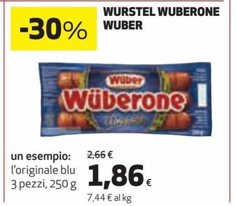Coop Wurstel wuberone wuber offerta