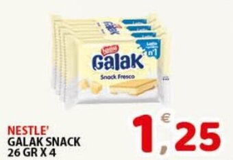 Premium Supermercati Nestlé Galak Snack 26 gr x 4 offerta