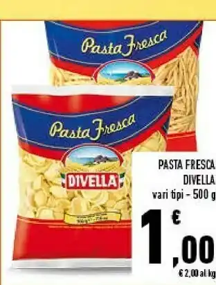 Conad City Divella Pasta Fresca Troccoli 500 G(ml) offerta