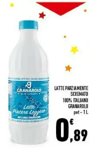Conad City Granarolo Latte Fresco Parzialmente Scremato offerta