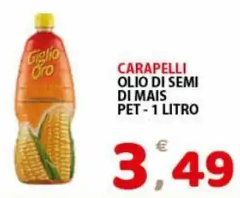 Premium Supermercati Carapelli Olio di Semi di Mais Pet - 1 Litro offerta