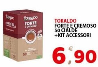 Toraldo Forte e Cremoso 50 cialde +Kit Accessori