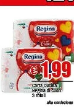 EMMEpiù Regina Rotoli di carta offerta